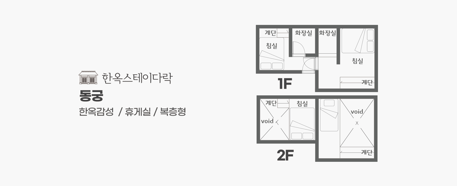 객실 평면도